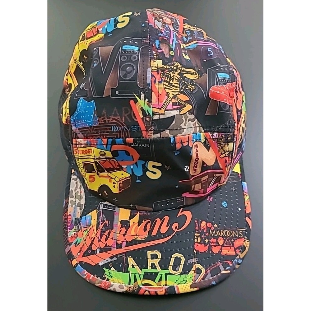 Maroon 5 Rock Pop Band Live Nation‎ Hat Trucker Hat Baseball Cap Retro Hat